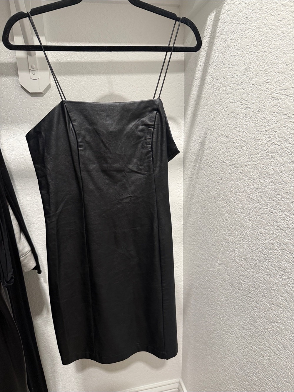 wild fable Black Mini Slip Dress with Spaghetti Straps